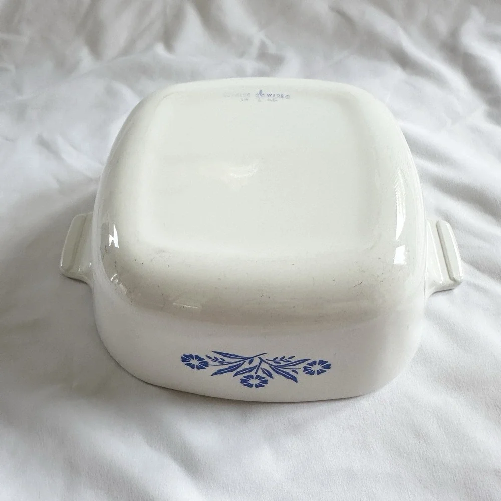 Vintage Corning Ware Blue Cornflower 1.5 1-1/2 Quart Casserole‎ Dish No Lid